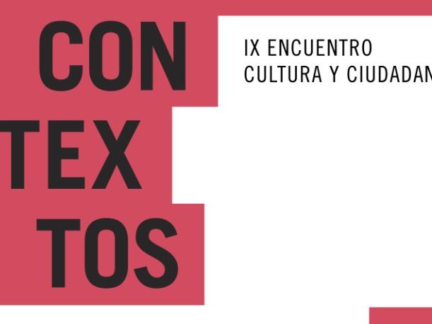 Cartel encuentro cultura y ciudadanía